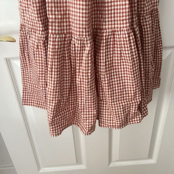 Cleobella Salma Midi Dress - Rose Gingham - Picture 7 of 7